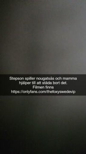 Stepmom hjälper till och får en creampie i belöning