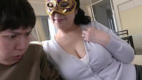 Yukino worries about her husband's 'protection,' rushing in to find him bathing