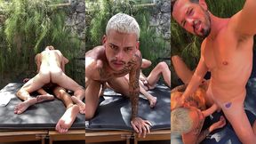 sexo na cabana no mato