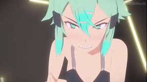 SAO - GGO Hentai Parody (Part 2) by Miura3D