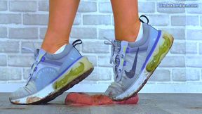 Busting The Cum From Your Balls Under My Muddy Nike Air Max 2021 - Goddess Amber - 196 Bug Cam - Trample Trampling CBT Trainers Shoejob Crush