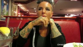 Throwback BTS footage with Christy Mack