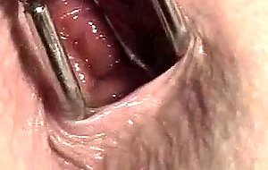 bitch shoves in the ass!