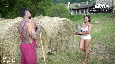 Latina's Juicy Big Ass Gushed Rough on Farmer's Meat Cuckold Spilled Oops