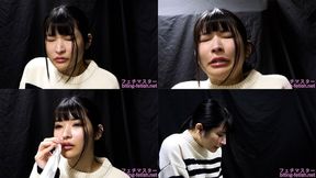 Sakura Kurumi - CLOSE-UP of Japanese cute girl SNEEZING - 1080p