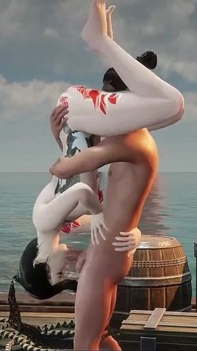 This Is an Inseparable Pair of Men and Women