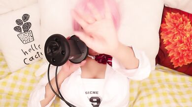 ASMR Hot Girl in Bed with You | Ear Licking, Ear Eating, Whispering & Ear Massage for Men