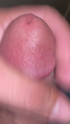 Old Man Fucks My Foreskin - Enjoying Uncut Cock - Cum on Uncut Dick   Clip 2