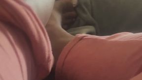 Foot play Ballbusting