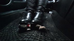 Candid Plushie Trample Flat Leather Boots WMV