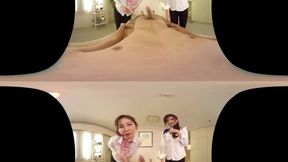 Luxurious Married Woman's Secret Salon 3P Experience with Aki Sasaki