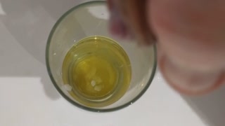 Piss, cum &amp; spit cocktail