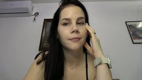 Giantess Anna JOI with a tiny man