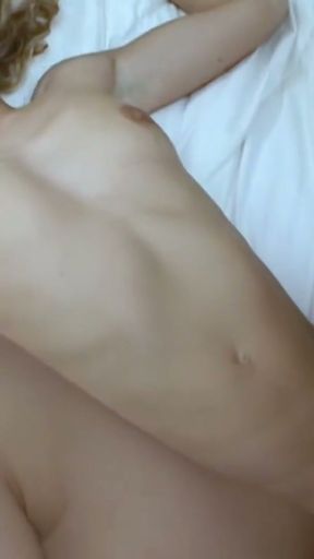 First scene with the gorgeous blonde Lady Margaux with a perfect little ass   Clip 2