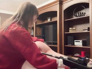 Domlady Mia - Torture of Terror for the Thrall - Training: Booty Drilled by the Screwing Machine - Part 4