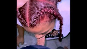 Ebony ass goth girl comes to my house just because she wants me to cum on her face! X1 - Chica gotica culo ebano viene a mi casa solo porque quiere que me corra en su cara! X1