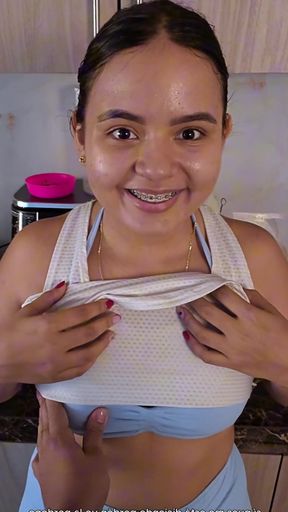 DON'T CUM INSIDE ME, I'M YOUR SLUTTY STEPMOM. Stepson fulfills his fantasy, cumming in the mouth of his BIG-ASSED&hellip;   Clip 1