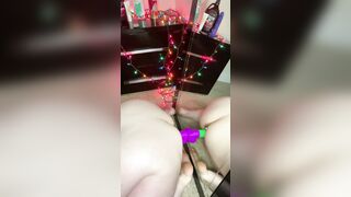 Fucking my rainbow vibrator by request ;)