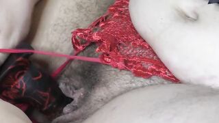 Wifey Fucking with a Dragon Sex Toy Dick Imagine about Breeding with a Furry