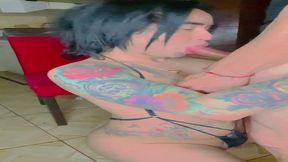 este flaco ufff que delicioso me a comido mi gran culo