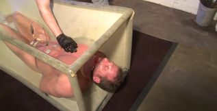 Submissive DILF endures dirty fetishes in loud sexual BDSM kinks