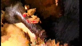 Blonde beauties pounded mercilessly by giant ebony rods