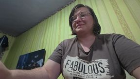 I fucked my cuckold in the ass while jerking off his dick