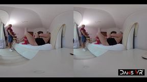 Lana Wolf'_s Legs Shake as She'_s Spitroasted By Throbbing Cocks!