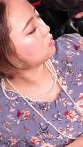 Key moment from &quot;Dominant Chubby Girl Awakened! Twisted Slave Training&quot;