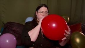 SFW BBW Balloon Challenge Semi Pop