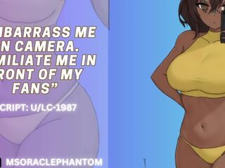 [F4MMMM] LIVE STREAMER Gets Stuffed With Shlong ON-AIR [Public] [Meta] [Audio RP]