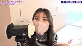 Sa-chan Japanese girl intimate ASMR with standup TV