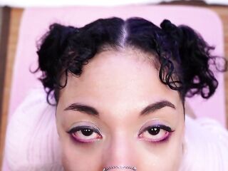 Feral Bitch Fae Fury Guzzles Urinate and Gives Slobbery Deepthroat