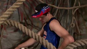 Ass Fucking in the Ropes Course! Horny Twinks Have No Shame!