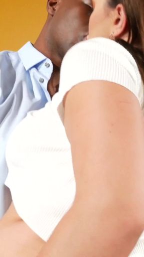 Busty brunette fiji falzz wants to feel big black cock deep inside