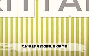 Big tits girl have solo pleasure in the mobile game —