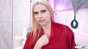 MilfAF- Blonde milf Christie Stevens Caught Masturbating by Horny boyfriend