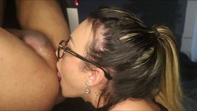 chupei o rabo do negao no carro