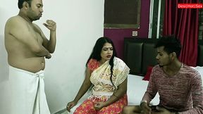 Blowjob from friends of the brothel, a wild and passionate hardcore Indian gangbang!