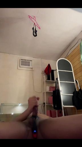 Another Night Cums with the Same Toy Again Good Night