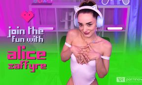 Erotic Gaming Session starring Alice Zaffyre (Passthrough)
