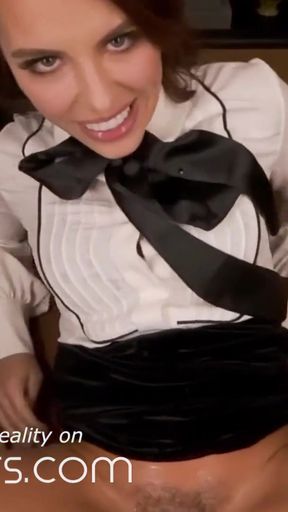 Epic moment from &quot;VR BANGERS, Squirting In The Office&quot;