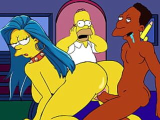 marge simpson folla rico