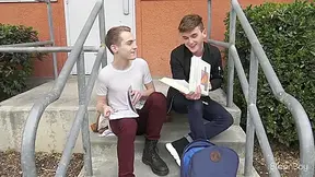 Hunter Graham And Drew Baker In After School Special