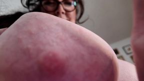 Giantess Stepmommy Cozy Suckle and Cum Encouragement