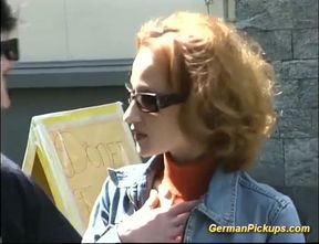 skinny german picked up for anal