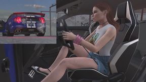 2020 Shelby GT500 Revving Template - Miah in Converse Flats 1080p