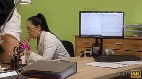 Has Sneaky Hard Office Sex - Elis Dark