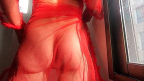 Dancing in slow motion with different sexy lingerie and air on my body (PREVIEW)