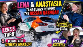 Makeup Laughs and Engine Revving Anastasya Lena 43 Min 1080